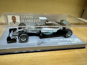 PMA 1/43 MERCEDES AMG PETRONAS F1 TEAM W06 HYBRID L.HAMILTON 2015 マレーシアGP L.ハミルトン ミニチャンプス