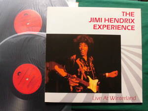 The Jimi Hendrix Experience/Live At Winterland 　1968年10月未発表を含むライヴ演奏の全貌　1987年2枚組レア・アナログ独盤