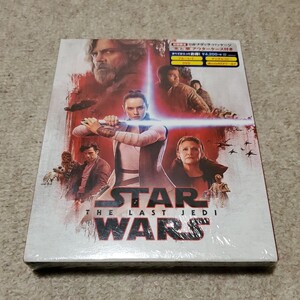 洋画　Blu-ray Disc2枚+DVD3枚組　STAR WARS THE LAST JEDI　スター・ウォーズ エピソード Ⅷ　最後のジェダイ　新品未開封　