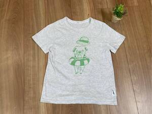 ☆中古品☆マーキーズ　半袖Tシャツ フレンチブルドッグ　キッズ　サイズ130㌢