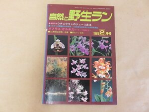 自然と野生ラン　特集/ウチョウランのジュース床法　1986年2月号　新企画出版局