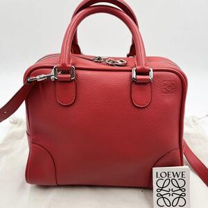 未使用に近い ロエベ LOEWE ショルダーバッグ　アマソナ28 2way