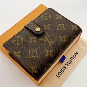 H1234【ほぼ極美品】ルイヴィトンLOUIS VUITTON ヴィエノワ がま口折り財布 モノグラム　ウォレット メンズ レディース