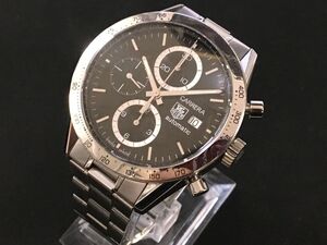 !! TAG Heuer タグ・ホイヤー CARRERA カレラ キャリバー16 タキメーター クロノグラフ CV2016-2 ステンレス メンズ 自動巻き 稼動品