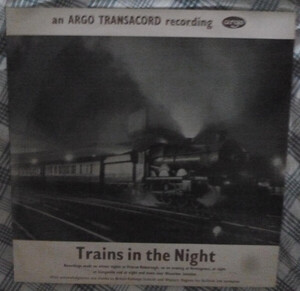 英LP No Artist Trains In The Night DA12 Argo (2) /00260