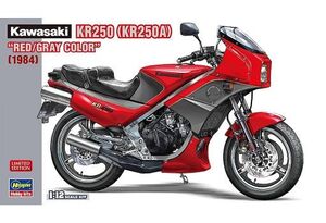 新品プラモデル 1/12 カワサキ KR250 (KR250A) “レッド/グレーカラー” [21751]