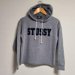 ステューシー STUSSY スウェット パーカー プルオーバー ロゴ XS