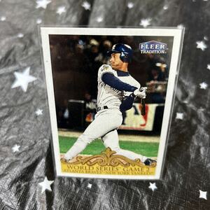 Fleer 2000 Tradition World Series Game 2 Derek Jeter NY Yankees No.448