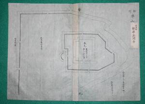 絵図 （城郭図） 岡山県 美作國 津山城 松平氏（レターパックライト発送）