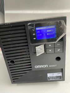 C3H1-111711 無停電電源装置 BN50T OMRON オムロン 通電確認済 動作未確認 バッテリー寿命1 現状品 非常電源 防災