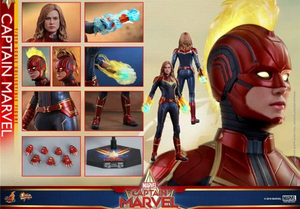 ☆送料無料☆HOTTOYS ホットトイズ１／６ キャプテン・マーベル フィギュア　Captain Marvel 通常版　MMS521