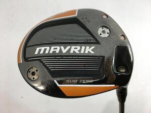 即決 中古 MAVRIK SUBZERO (マーベリック サブゼロ) ドライバー 2020 (日本仕様) 1W ディアマナ 50 for Callaway 10.5 SR