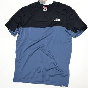 M 新品 海外限定 ノースフェイス ツートーン バイカラー Tシャツ Bi Colored カラーブロック ツートン 半袖 ICON TEE アイコン ロゴ ロゴT