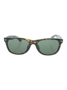 Ray-Ban◆サングラス/ウェリントン/ベッコウ柄/YLW/BLK/メンズ/RB2132-F/NEW WAYFARER