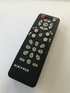 KEIYO 慶洋 地デジチューナー リモコン（AN-T004 AN-T006 AN-T008）ワンセグ フルセグ デジタルテレビ ケイヨー 2107226