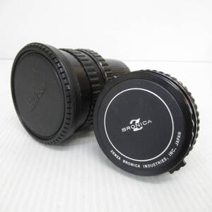 Nikon NIKKOR-O1:2.8 f=50mm NIKKOR-HC 1:2.8 f=75mm 計2点 単焦点レンズ ゼンザブロニカ 60サイズ発送 p-3315101-287-mrrz