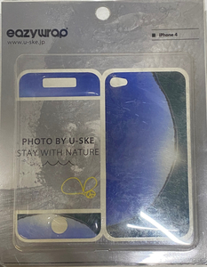 (タイムセール)U-ske iPhone4 SEAL　EASY WRAP　アイフォン4シール/10　fish 坂口憲二 スプラウト shelter代用 使い方 頻度環境 おすすめ 