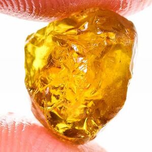 【世界の原石:イエローマリガーネット 5.95ct:1478】非加熱 マリ共和国産 Natural Yellow Mali Garnet Rough 鉱物 宝石 標本 jewelry Mali