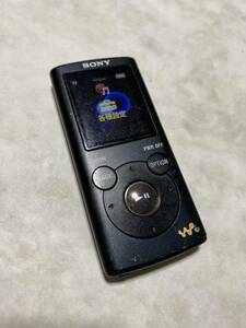 【送料無料】ソニー デジタルウォークマン NW-E052♪ブラック 2GB SONYWALKMAN♪即決ポータブルオーディオプレーヤーdigital media player