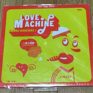 サイン入・AMORE HIROSUKE & LOVE MACHINE [一発大逆転 HARD REVERSAL] 非売品LP アモーレ・ヒロスケ 小西康陽