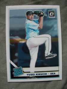 19DonrussOptic#77 Yusei Kikuchi(菊池雄星)ルーキーカード