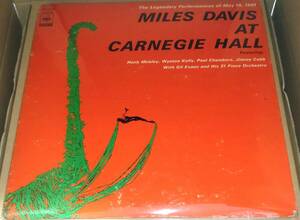 LP レコード Miles Davis at Carnegie Hall SOPZ-24 動作未確認 昭和レトロ 当時物 マイルス・デイビス アット・カーネギー・ホール