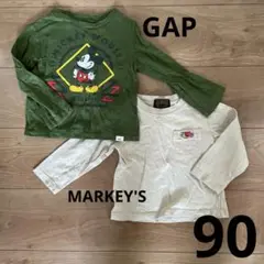 【2点SET】GAP ミッキーマウス & MARKEY