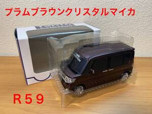 新品 DAIHATSU ダイハツ 非売品 カラーサンプル プルバックカー ミニカー 入手困難 ノベルティ タントカスタム tanto LA600 系 茶 ブラウン