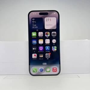 iPhone 14 Pro 128GB スペースブラック SIMフリー 訳あり品 ジャンク 中古本体 スマホ スマートフォン 白ロム [出品ID：29209]