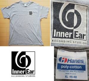 Inner Ear Studios 90s TシャツXL Minor Threat Fugazi Bad Brains Foo Fighters /SUB POP NIRVANA Beastie Boys Dinosaur Jr BLACK FLAG