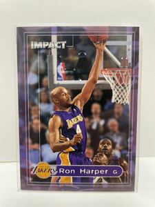 NBAカード ロン・ハーパー　RON HARPER FLEER SKYBOX IMPACT’99-‘00【レイカーズ時代】