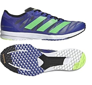 未使用即決 adidasアディダス ADIZERO TAKUMI SEN 7 23.5cm H67520 ソニックインク