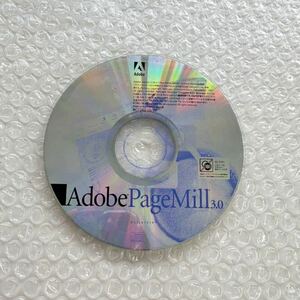 *【同梱OK】 Adobe PageMill 3.0 (ホームページ制作ソフト) / Photoshop LE-J (フォトレタッチソフト) / for Mac
