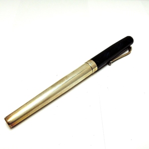 ◆MONTEGRAPPA/モンテグラッパ◆万年筆◆ペン先750/K18◆925/SV925/シルバー◆ITALY/イタリア製◆キャップ式◆筆記未確認◆現状品◆