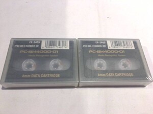 琉■■7145■未使用■2巻セット NEC 4mm EF-2409 DATA CARTRIDGE データカートリッジ