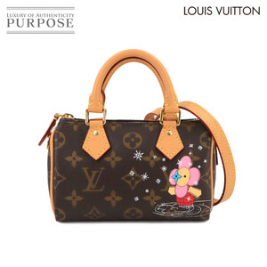 未使用 展示品 ルイ ヴィトン LOUIS VUITTON モノグラム ナノ スピーディ ヴィヴィエンヌ 2way ハンド ショルダー バッグ M82624 90239346