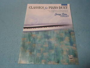 ｍ輸入ピアノ用楽譜　Classics for Piano Duet, Book 2　クラシック曲　ピアノ　デュエット