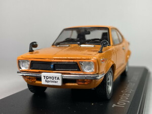 トヨタ スプリンター トレノ Toyota Sprinter Trueno (1972) 1/43 - アシェット国産名車コレクション Hachette