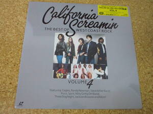 ◎California Screamin★The Best Of West Coast Rock Volume 4/日本 未開封レーザーディスク Laserdisc 盤☆SEALED Three Dog Night