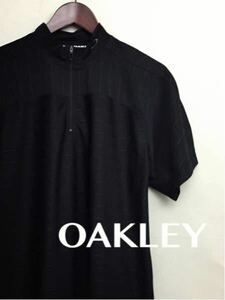 ♪○ 【美品】 オークリー OAKLEY ハーフジップ ジャージ ゴルフ
