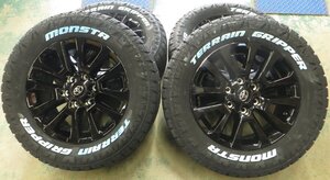 美品 150 プラド 70th アニバーサリーエディション 18 24年 MONSTA 265/60R18 ランドクルーザー ランクル ハイラックス ホワイトレター