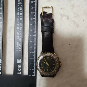 【匿名配送】フォッシル 腕時計 クオーツ 茶色 FOSSIL STAR MASTERSAINLU-2530　革ベルト @NIS