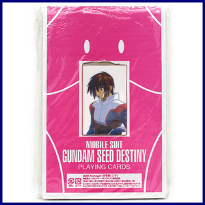 機動戦士ガンダムSEED DESTINY アニメージュ オリジナルプレイングカード トランプ ◆ 2005 Animage 11月号付録 ／ 1点