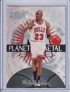 97/98 Metal Universe ☆Michael Jordan/Bulls☆ Planet Metal #1