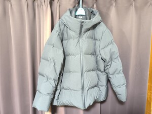 UNIQLO シームレスダウンパーカー 3XL グレー