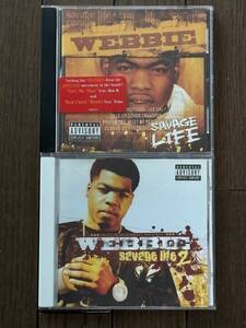 Webbie 輸入盤CDアルバム２枚 Savage Life と Savage Life 2 