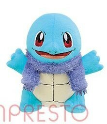 ◆送料無料◆ POKEMON Squirtle softtoy ポケットモンスター ウィンタースタイルぬいぐるみ ゼニガメ のみ フシギダネ ヒトカゲ ピカチュウ