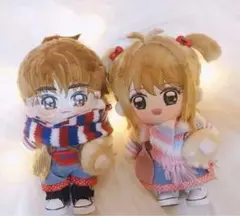 20cm ぬいぐるみ 李小狼＆桜さくら ペアセット　激カワ