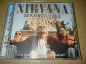 【輸入ＣＤ】ニルヴァーナ（NIRVANA）／ＭＡＤＲＩＤ １９９２　　（２０年ＺＩＰ ＣＩＴＹプレス盤！送料込！全２１曲！１９９２.７.３