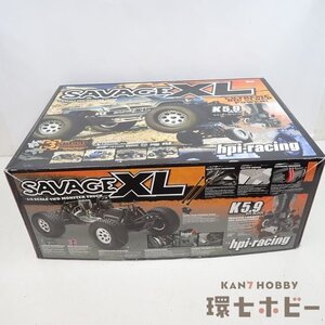 MZ9◆hpi・racing 1/8 サベージXL 5.9 トラックRTR GTギガンテ エンジンカー ラジコン 動作未確認 ジャンク/RC SAVAGE レーシング 送160